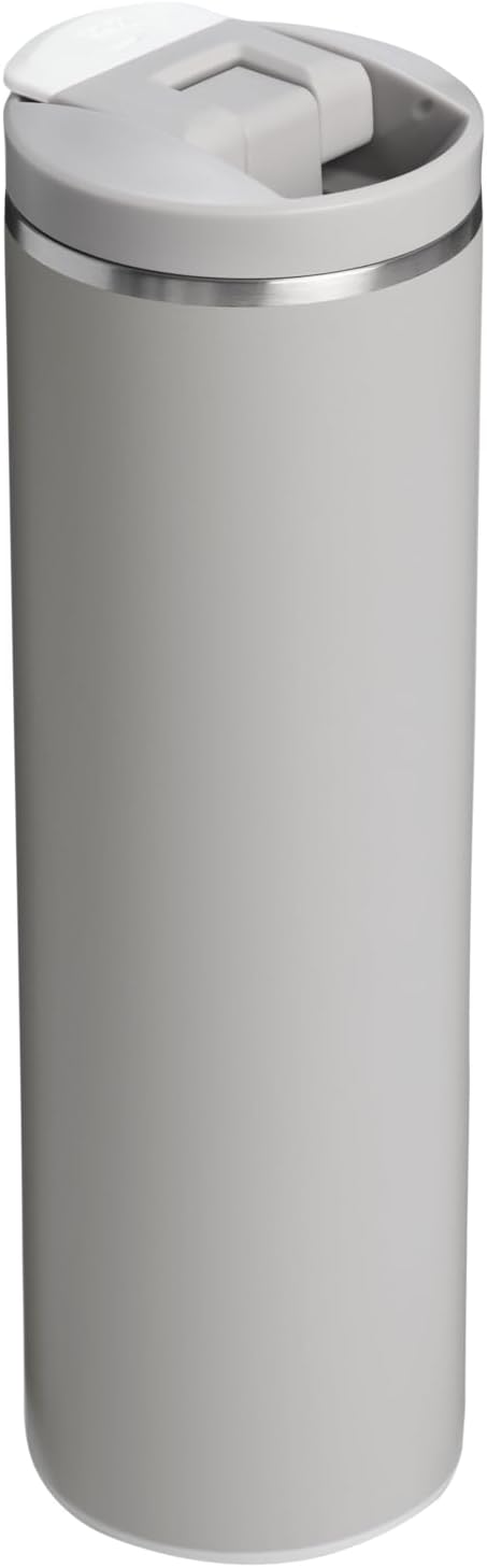 STANLEY Transit FlipTop Mug | Leakproof Coffee Travel Cup | Vacuum Insulated Stainless Steel | Stays Hot or Cold for Hours | BPA-Free | 16 oz | Peach Rose