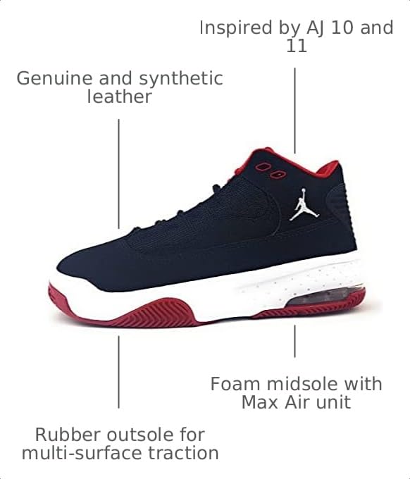 Nike Men's Jordan Max Aura 2 Basketball Shoe