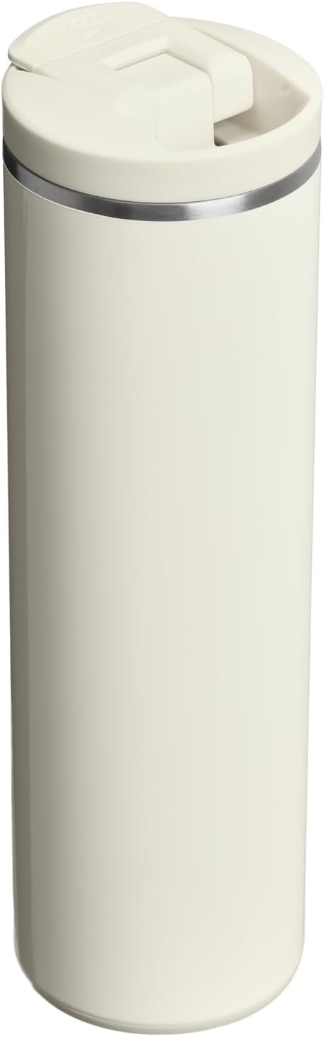 STANLEY Transit FlipTop Mug | Leakproof Coffee Travel Cup | Vacuum Insulated Stainless Steel | Stays Hot or Cold for Hours | BPA-Free | 16 oz | Peach Rose