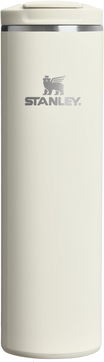 STANLEY Transit FlipTop Mug | Leakproof Coffee Travel Cup | Vacuum Insulated Stainless Steel | Stays Hot or Cold for Hours | BPA-Free | 16 oz | Peach Rose