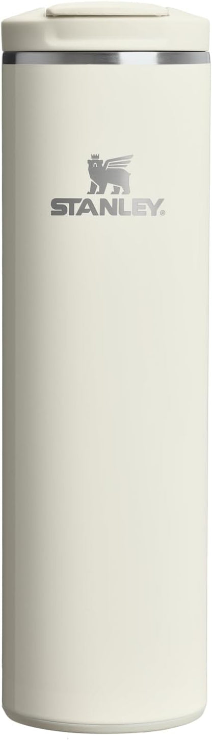 STANLEY Transit FlipTop Mug | Leakproof Coffee Travel Cup | Vacuum Insulated Stainless Steel | Stays Hot or Cold for Hours | BPA-Free | 16 oz | Peach Rose