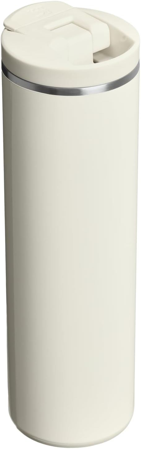 STANLEY Transit FlipTop Mug | Leakproof Coffee Travel Cup | Vacuum Insulated Stainless Steel | Stays Hot or Cold for Hours | BPA-Free | 16 oz | Peach Rose