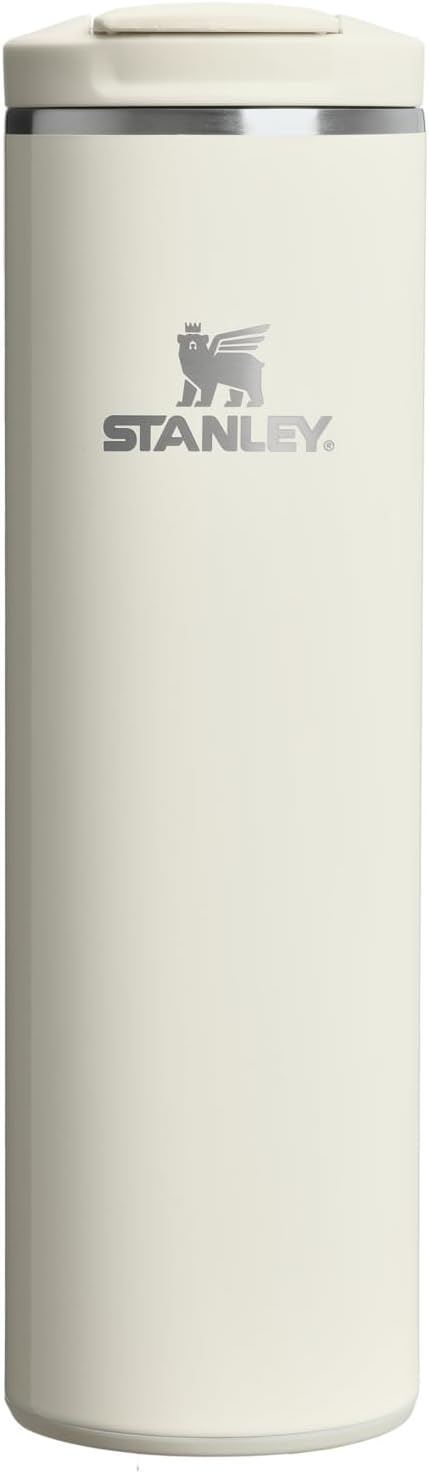 STANLEY Transit FlipTop Mug | Leakproof Coffee Travel Cup | Vacuum Insulated Stainless Steel | Stays Hot or Cold for Hours | BPA-Free | 16 oz | Peach Rose
