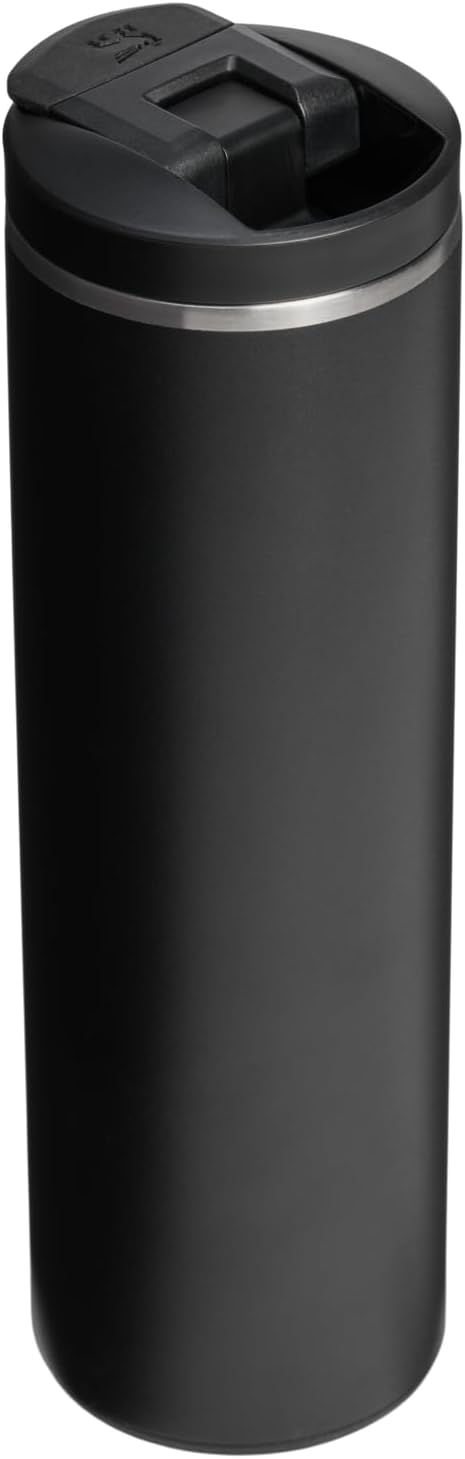 STANLEY Transit FlipTop Mug | Leakproof Coffee Travel Cup | Vacuum Insulated Stainless Steel | Stays Hot or Cold for Hours | BPA-Free | 16 oz | Peach Rose
