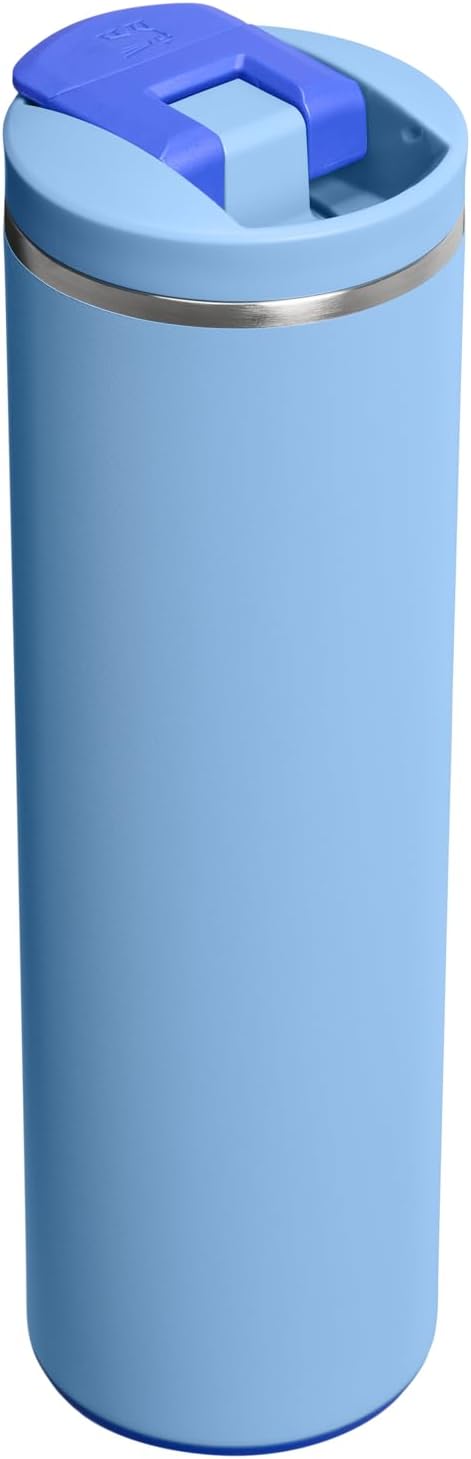 STANLEY Transit FlipTop Mug | Leakproof Coffee Travel Cup | Vacuum Insulated Stainless Steel | Stays Hot or Cold for Hours | BPA-Free | 16 oz | Peach Rose