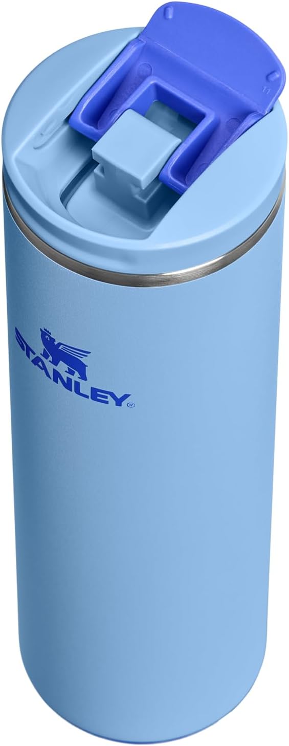 STANLEY Transit FlipTop Mug | Leakproof Coffee Travel Cup | Vacuum Insulated Stainless Steel | Stays Hot or Cold for Hours | BPA-Free | 16 oz | Peach Rose