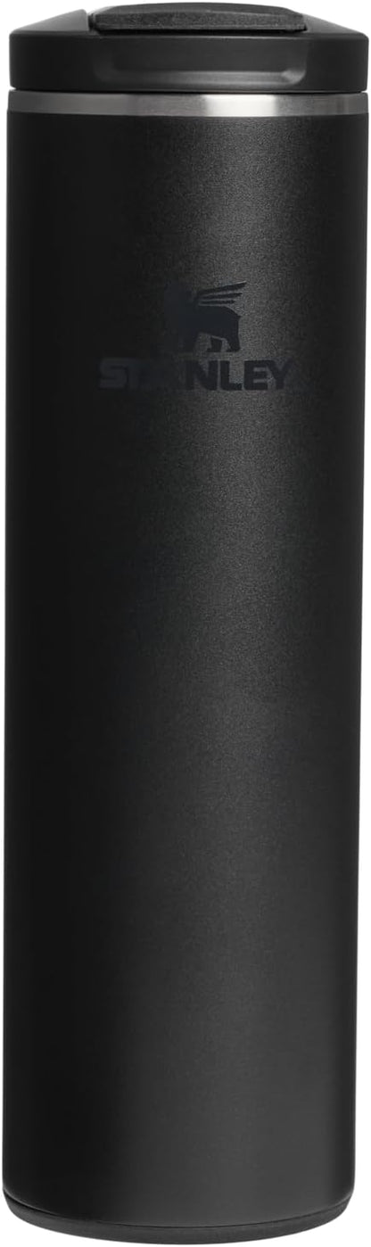 STANLEY Transit FlipTop Mug | Leakproof Coffee Travel Cup | Vacuum Insulated Stainless Steel | Stays Hot or Cold for Hours | BPA-Free | 16 oz | Peach Rose