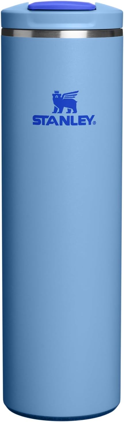 STANLEY Transit FlipTop Mug | Leakproof Coffee Travel Cup | Vacuum Insulated Stainless Steel | Stays Hot or Cold for Hours | BPA-Free | 16 oz | Peach Rose