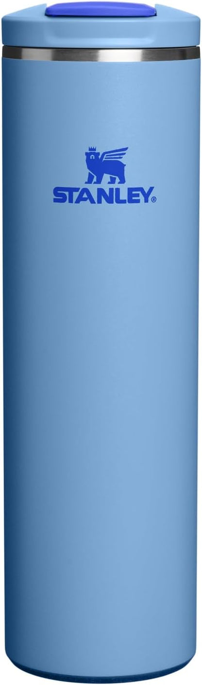STANLEY Transit FlipTop Mug | Leakproof Coffee Travel Cup | Vacuum Insulated Stainless Steel | Stays Hot or Cold for Hours | BPA-Free | 16 oz | Peach Rose
