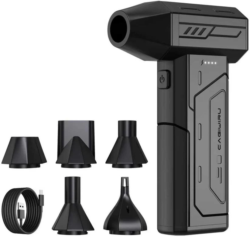 Cordless Electric Air Duster - 130,000 RPM Keyboard & PC Cleaner