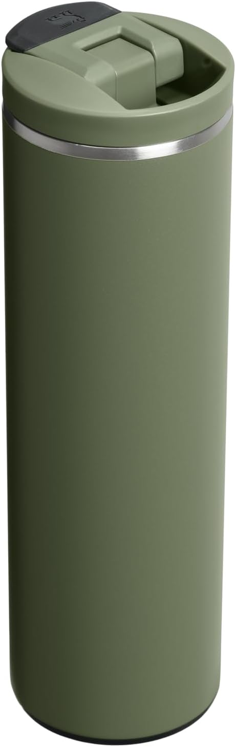 STANLEY Transit FlipTop Mug | Leakproof Coffee Travel Cup | Vacuum Insulated Stainless Steel | Stays Hot or Cold for Hours | BPA-Free | 16 oz | Peach Rose