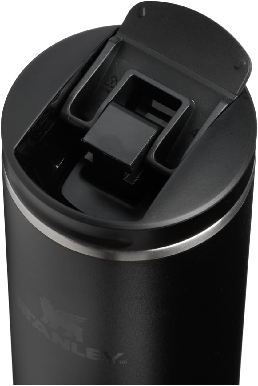 STANLEY Transit FlipTop Mug | Leakproof Coffee Travel Cup | Vacuum Insulated Stainless Steel | Stays Hot or Cold for Hours | BPA-Free | 16 oz | Peach Rose