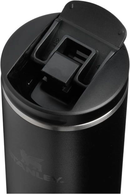 STANLEY Transit FlipTop Mug | Leakproof Coffee Travel Cup | Vacuum Insulated Stainless Steel | Stays Hot or Cold for Hours | BPA-Free | 16 oz | Peach Rose