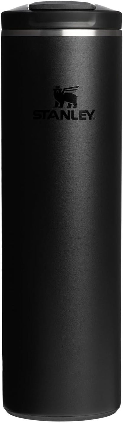 STANLEY Transit FlipTop Mug | Leakproof Coffee Travel Cup | Vacuum Insulated Stainless Steel | Stays Hot or Cold for Hours | BPA-Free | 16 oz | Peach Rose