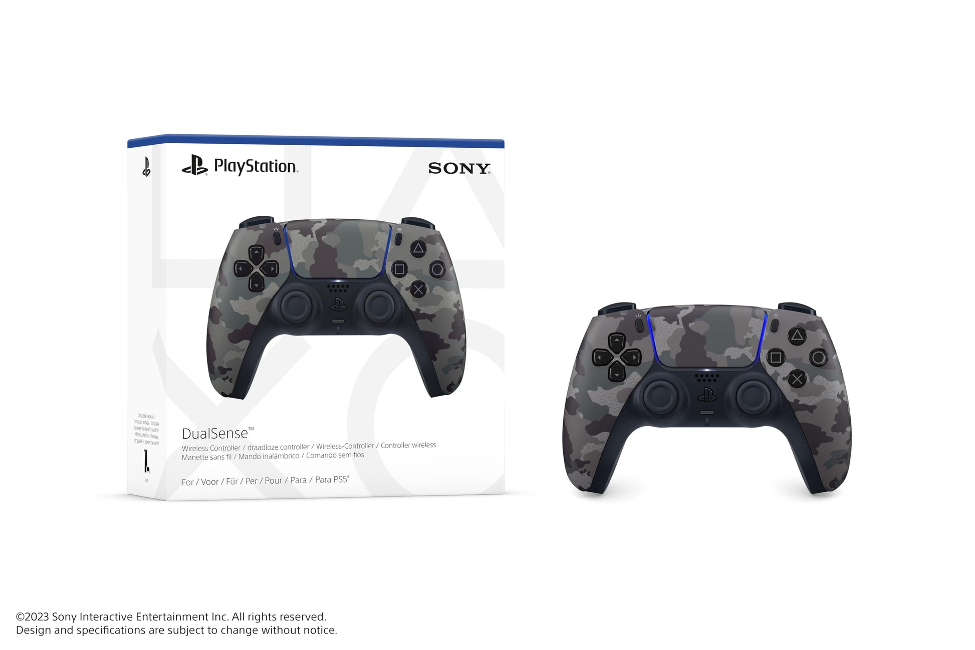 PlayStation DualSense™ Wireless Controller – Chroma Pearl - For PS5, PC, MAC & Mobile