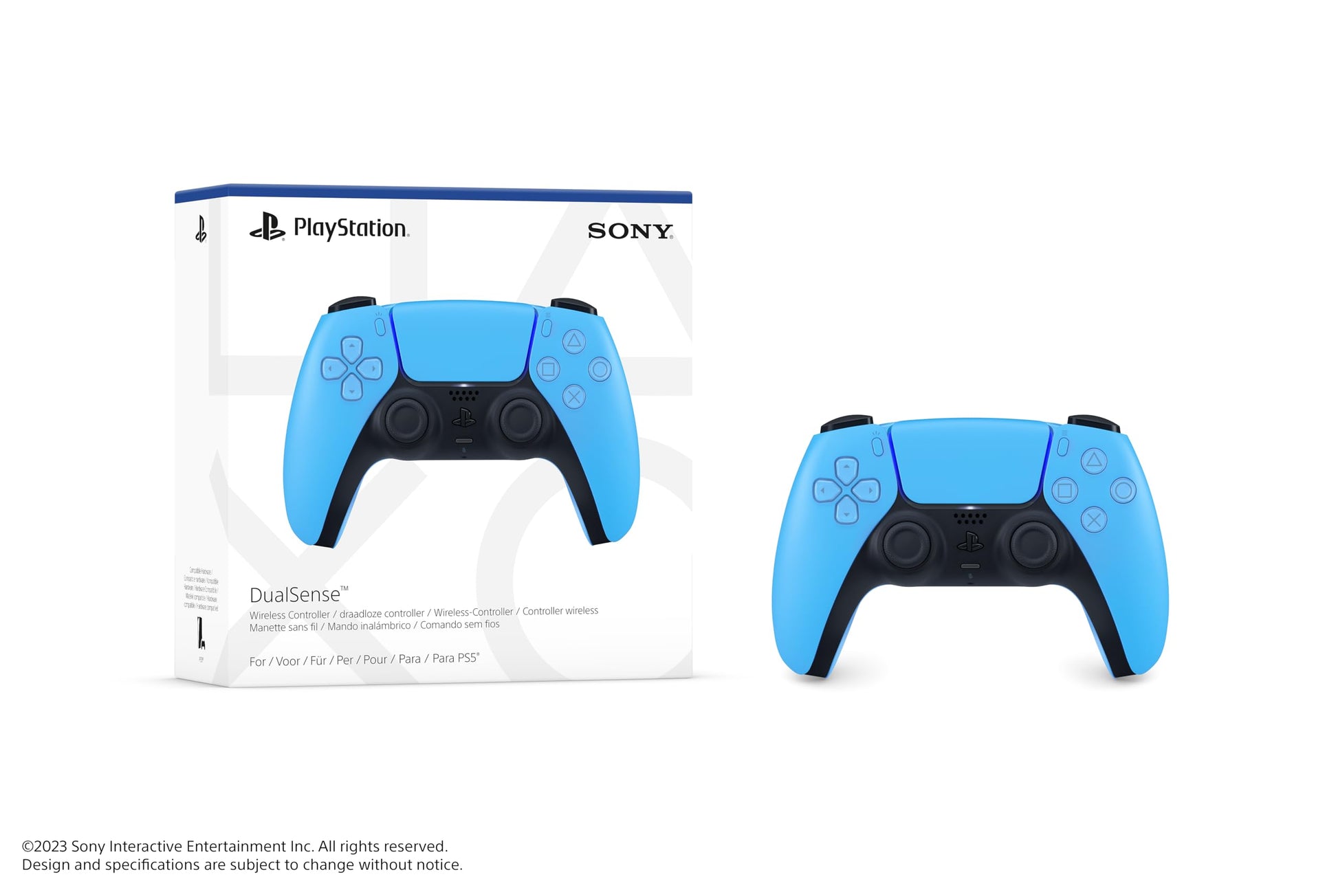 PlayStation DualSense™ Wireless Controller – Chroma Pearl - For PS5, PC, MAC & Mobile