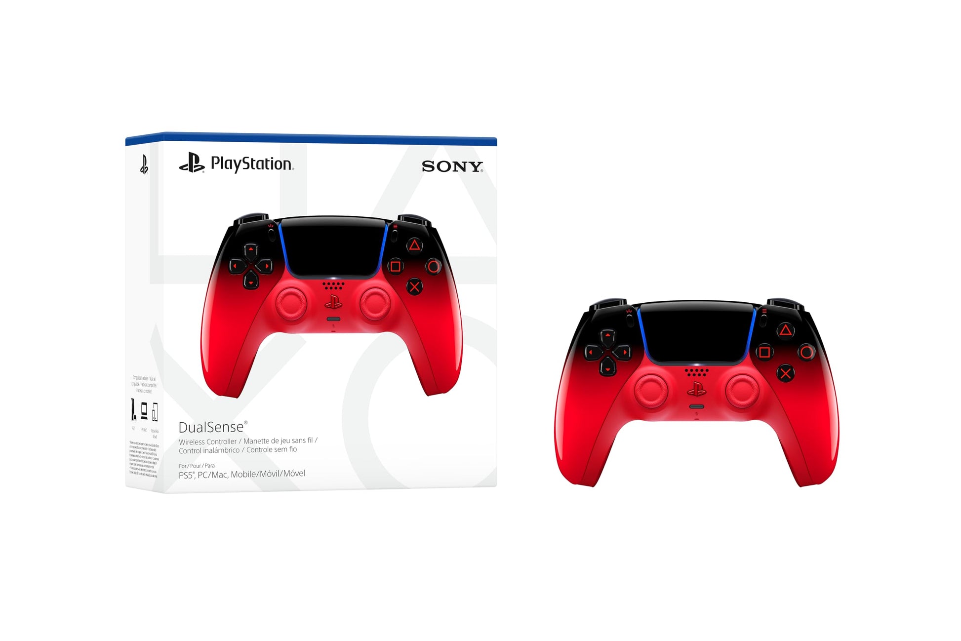 PlayStation DualSense™ Wireless Controller – Chroma Pearl - For PS5, PC, MAC & Mobile