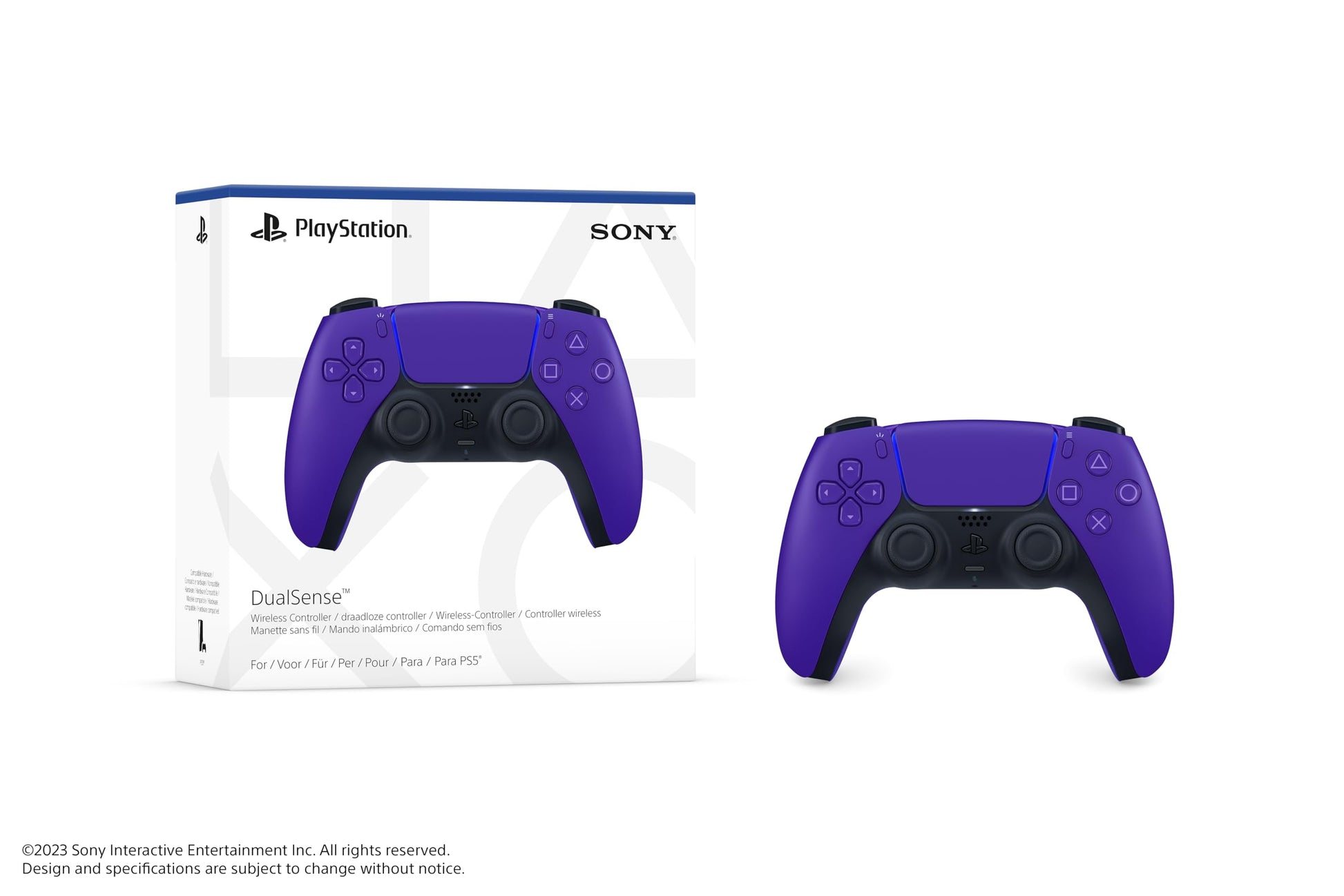 PlayStation DualSense™ Wireless Controller – Chroma Pearl - For PS5, PC, MAC & Mobile