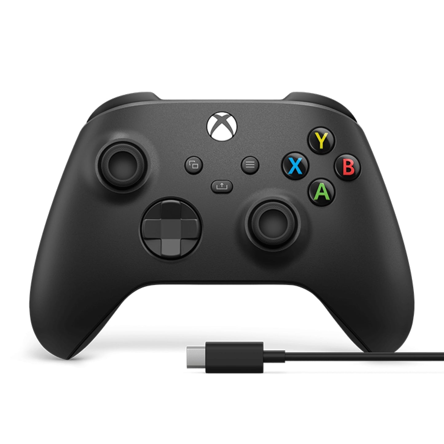 XBOX Wireless Gaming Controller | Carbon Black | Console, PC, & Cloud Devices | Textured Grip | Wireless, Bluetooth, USB-C Connectivity