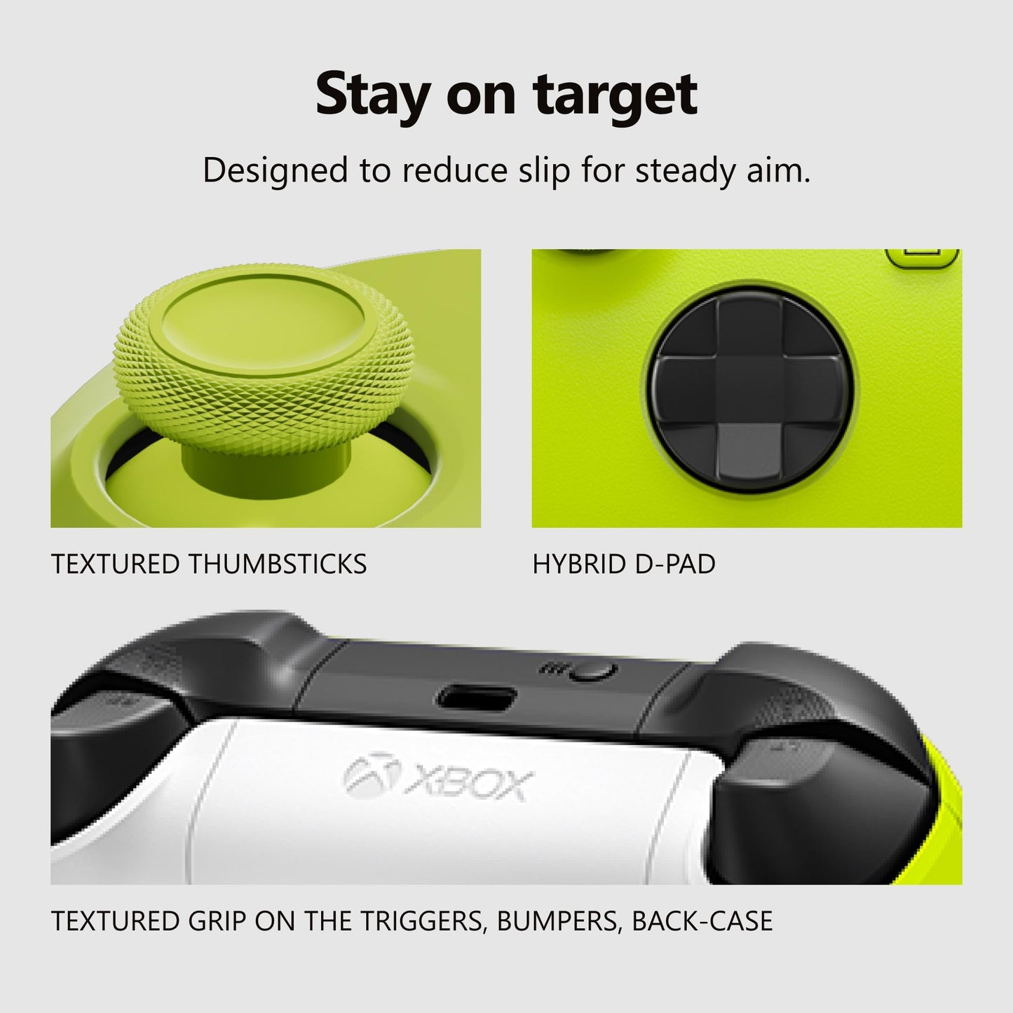 XBOX Wireless Gaming Controller | Carbon Black | Console, PC, & Cloud Devices | Textured Grip | Wireless, Bluetooth, USB-C Connectivity