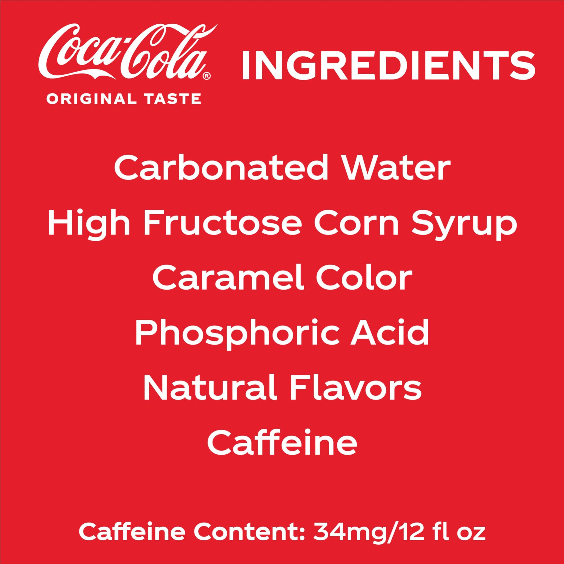 Coca-Cola Soda Soft Drink Fridge Pack Cans, 12 fl oz, 12 Pack | Carbonated drink with classic cola flavor