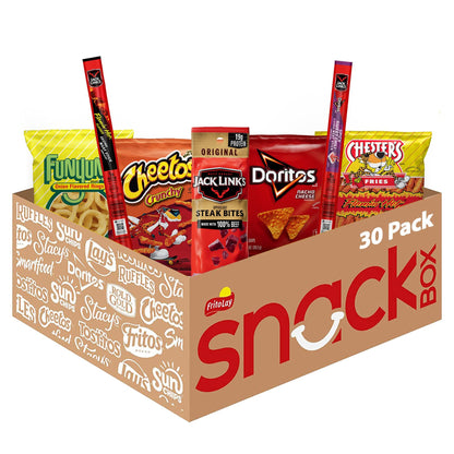 Frito-Lay Ultimate Classic Snacks Package, Variety Assortment of Chips, Cookies, Crackers, & Nuts, 0.56 ounces, (Pack of 40) (Packaging May Vary)