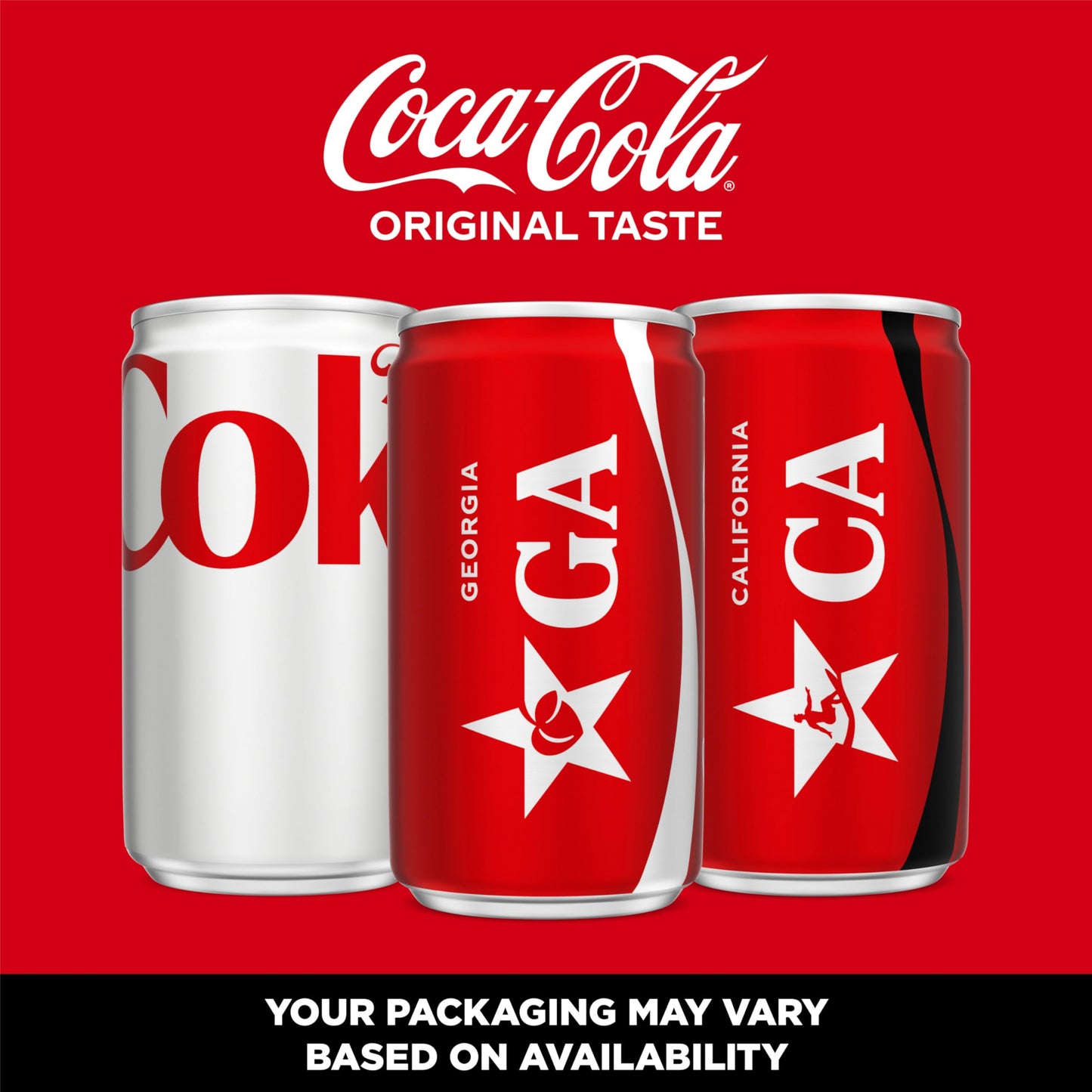 Coca-Cola Soda Soft Drink Fridge Pack Cans, 12 fl oz, 12 Pack | Carbonated drink with classic cola flavor