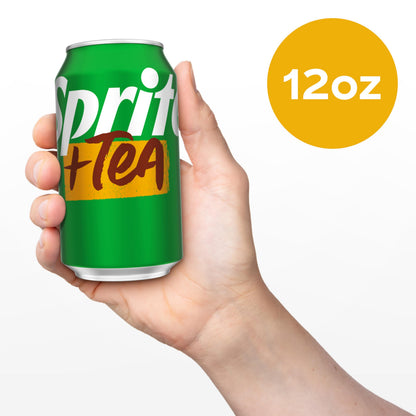 Sprite Lemon-Lime Caffeine-Free Soda Soft Drink Cans, 12 fl oz, 12 Pack | Fridge pack, naturally flavored soft drink, carbonated
