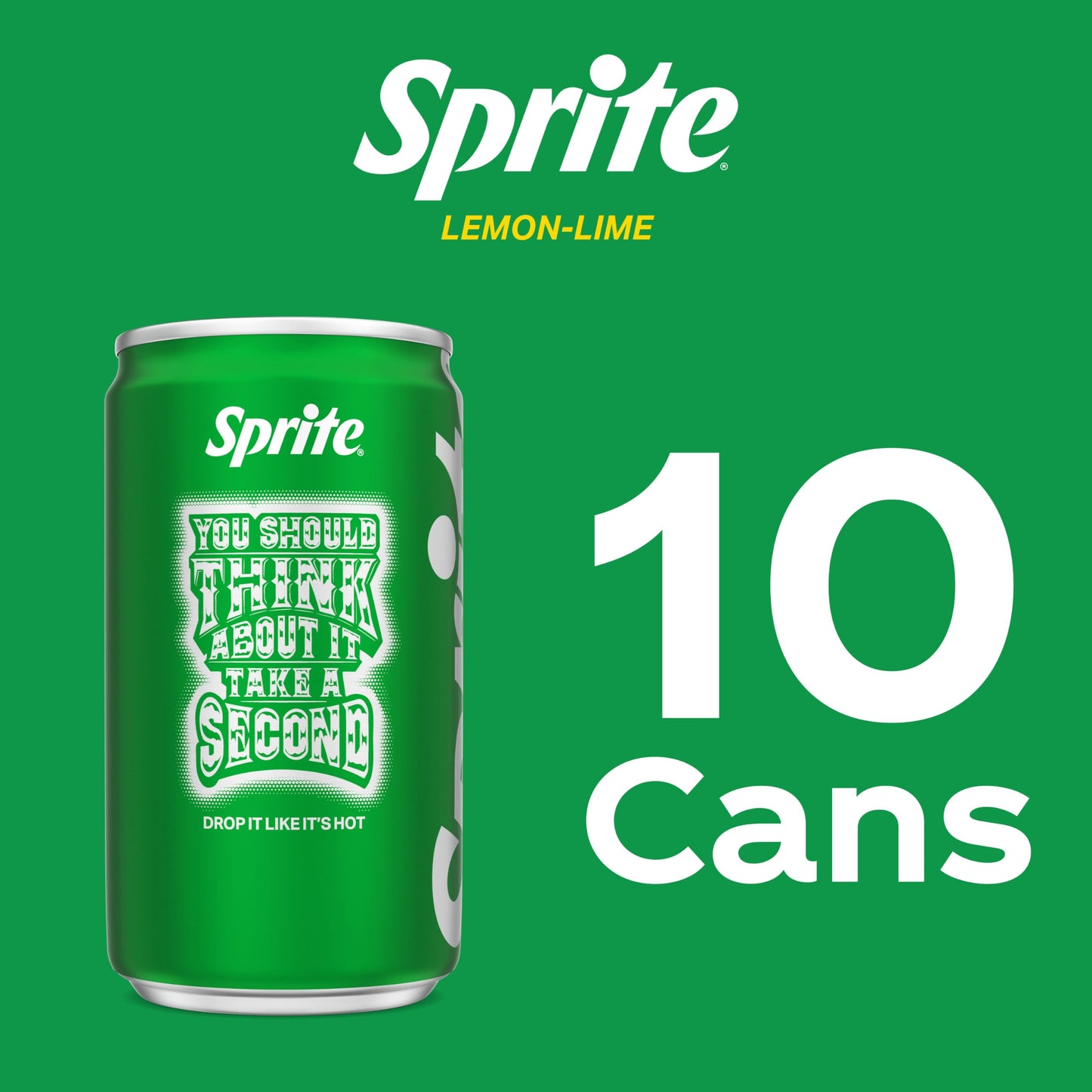 Sprite Lemon-Lime Caffeine-Free Soda Soft Drink Cans, 12 fl oz, 12 Pack | Fridge pack, naturally flavored soft drink, carbonated