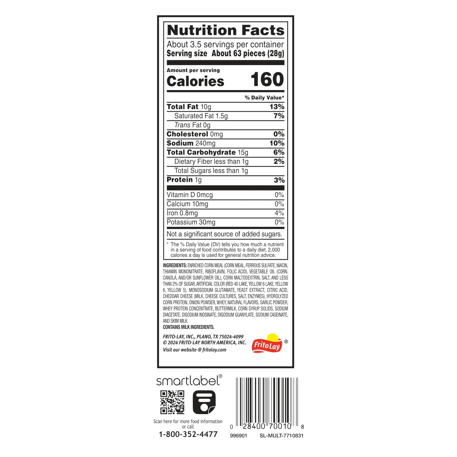 Cheetos Minis Cheddar, 3.625 Oz