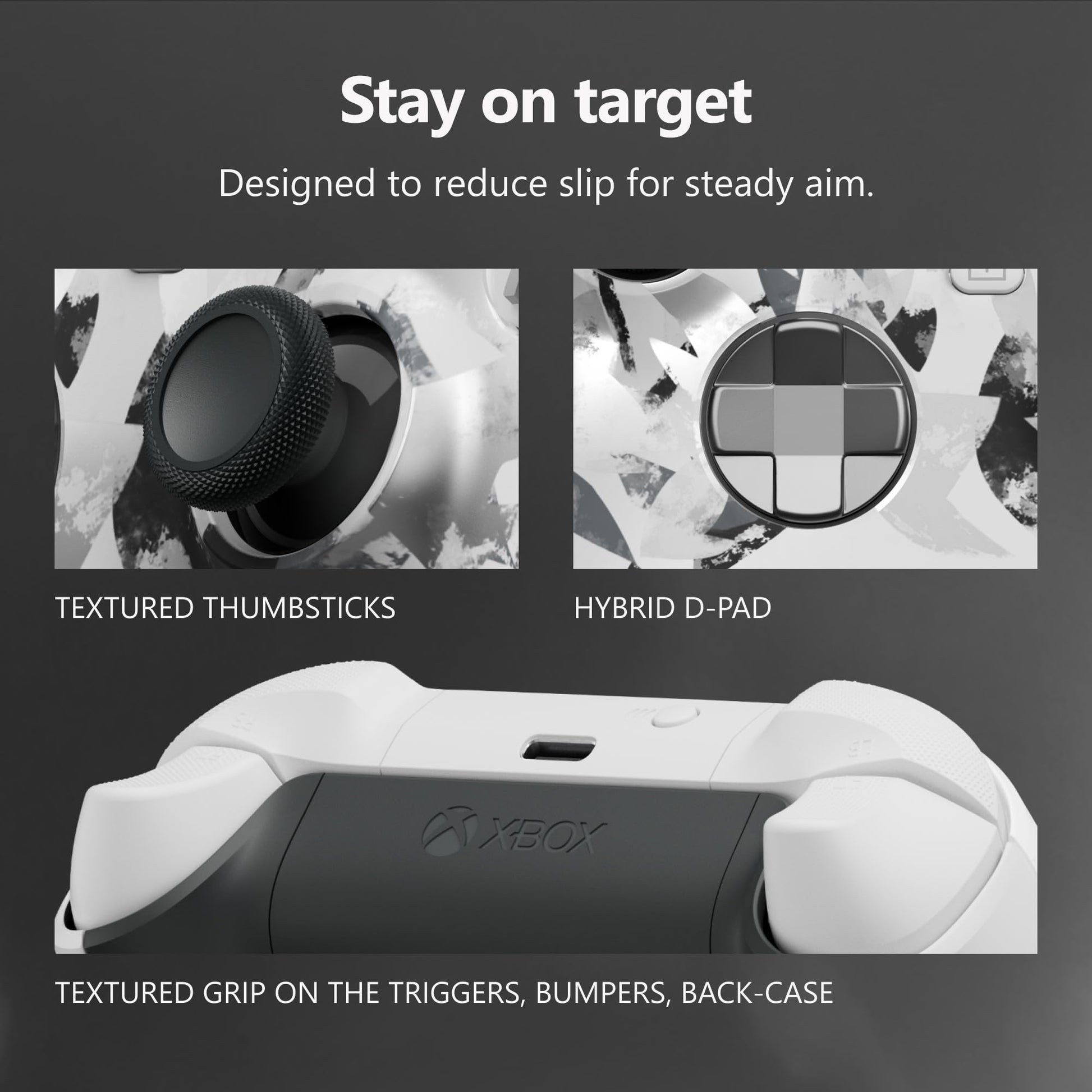 XBOX Wireless Gaming Controller | Carbon Black | Console, PC, & Cloud Devices | Textured Grip | Wireless, Bluetooth, USB-C Connectivity