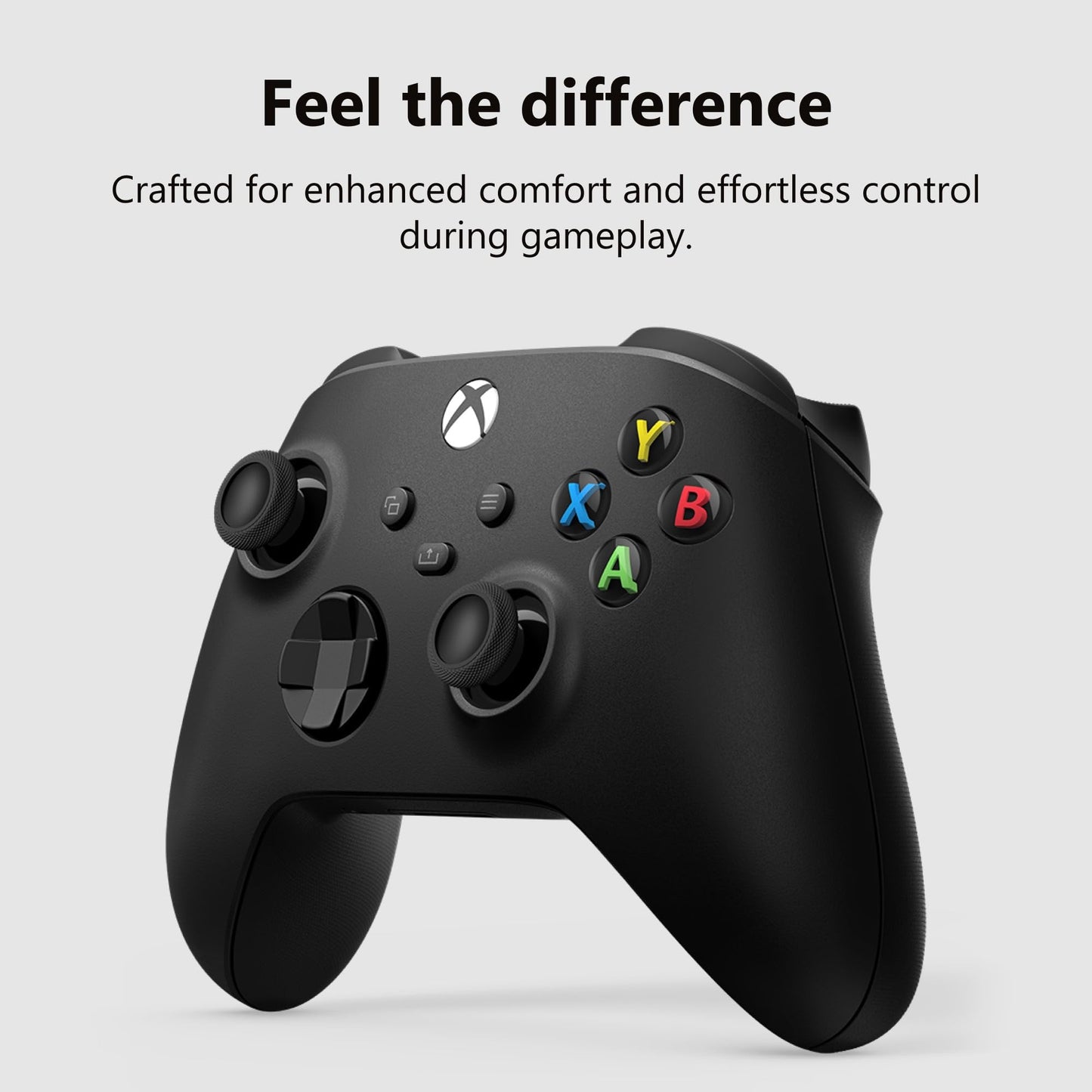 XBOX Wireless Gaming Controller | Carbon Black | Console, PC, & Cloud Devices | Textured Grip | Wireless, Bluetooth, USB-C Connectivity