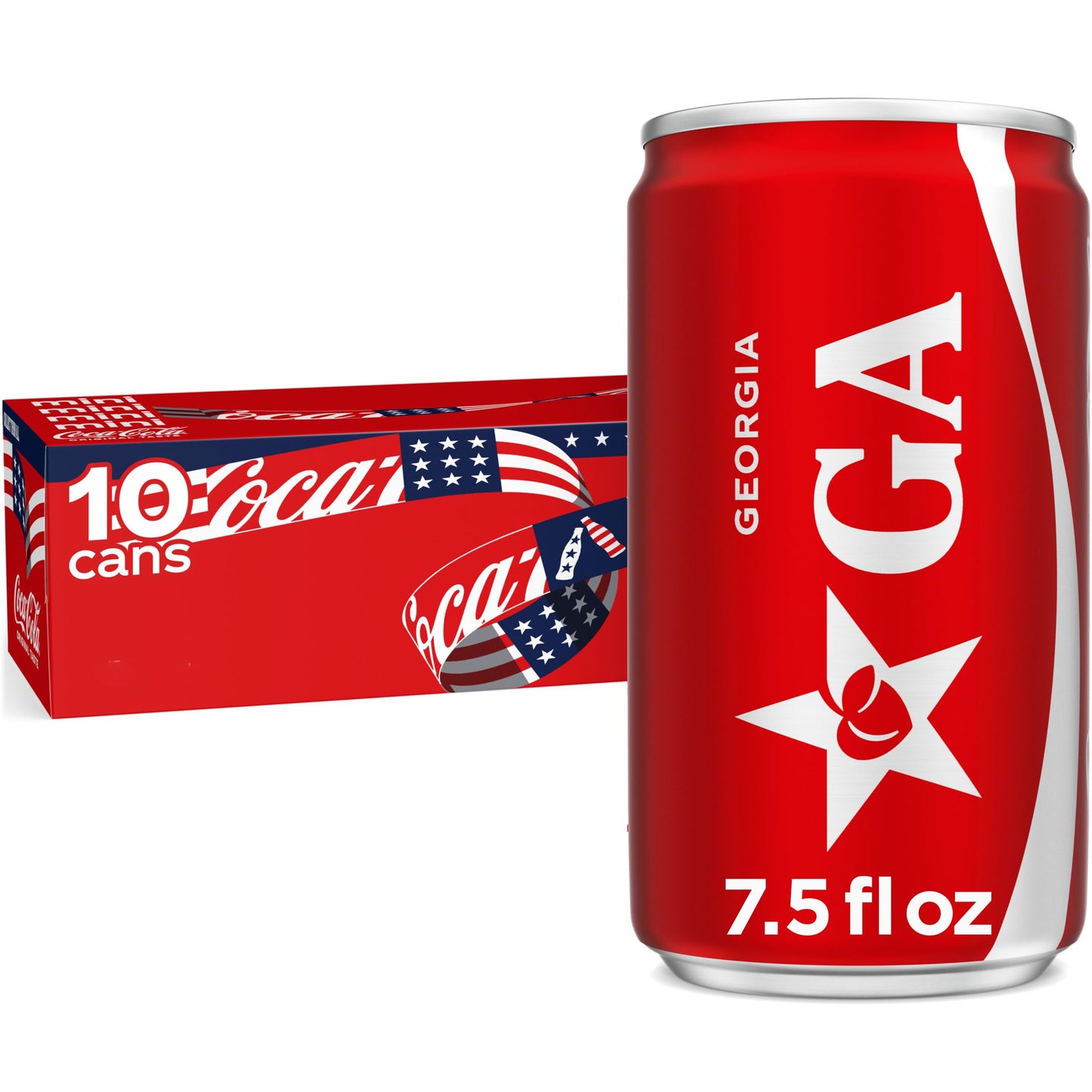 Coca-Cola Soda Soft Drink Fridge Pack Cans, 12 fl oz, 12 Pack | Carbonated drink with classic cola flavor
