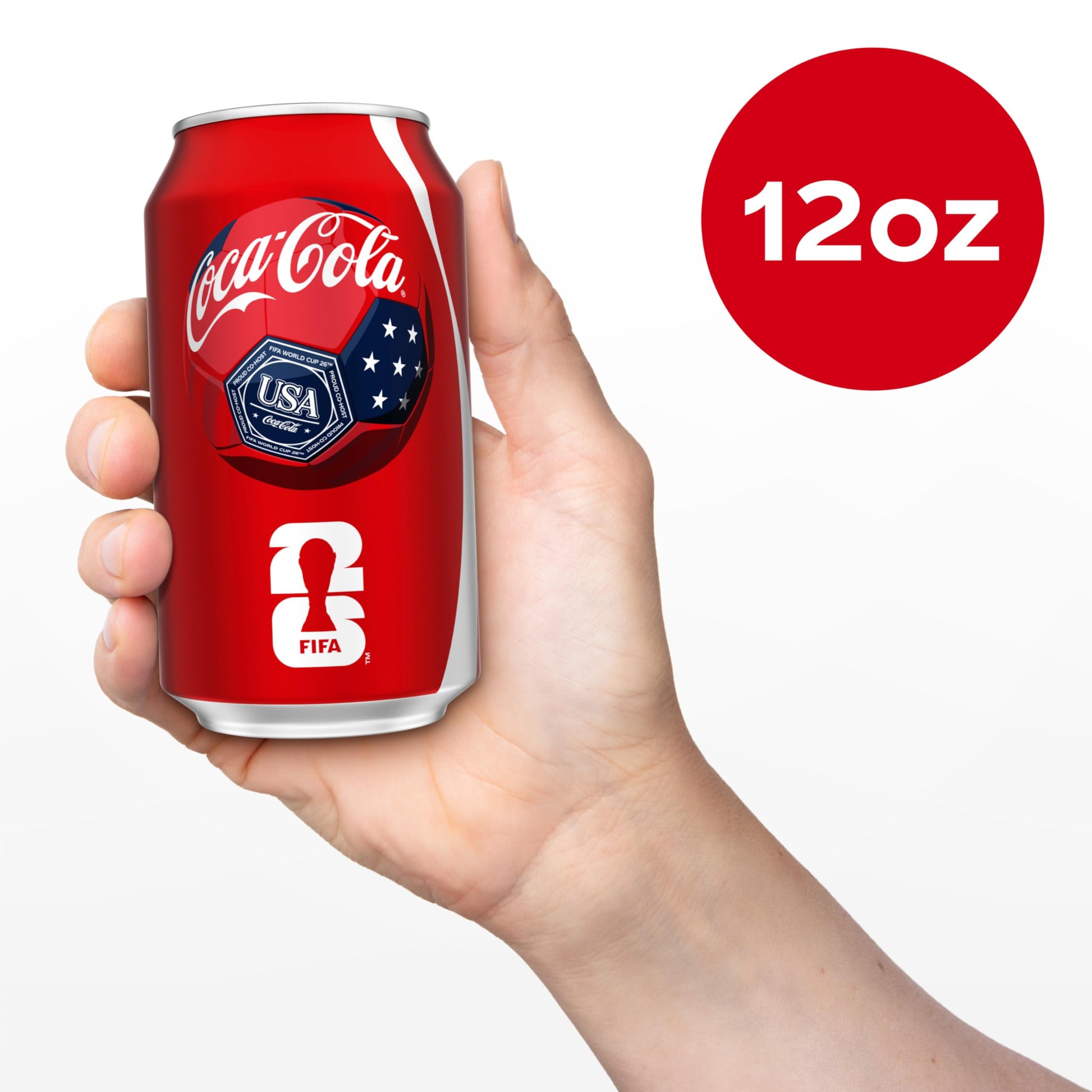 Coca-Cola Soda Soft Drink Fridge Pack Cans, 12 fl oz, 12 Pack | Carbonated drink with classic cola flavor