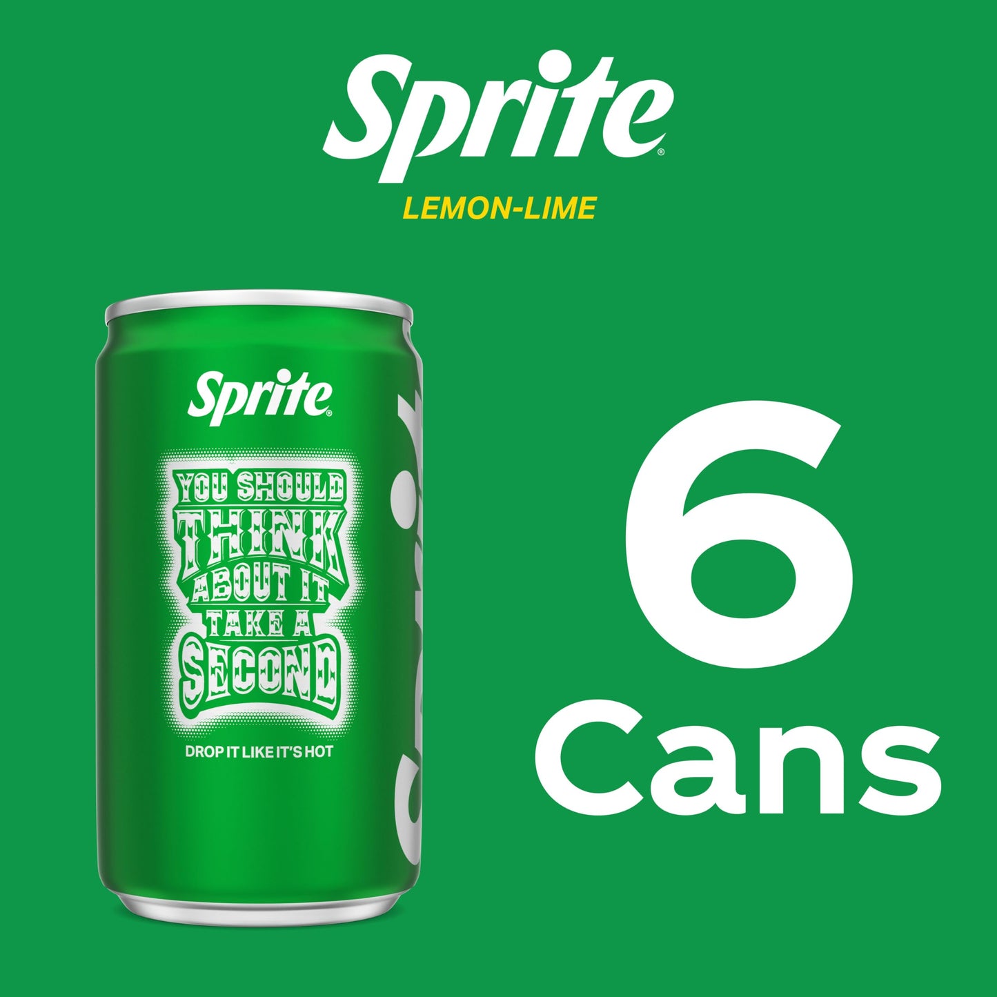 Sprite Lemon-Lime Caffeine-Free Soda Soft Drink Cans, 12 fl oz, 12 Pack | Fridge pack, naturally flavored soft drink, carbonated
