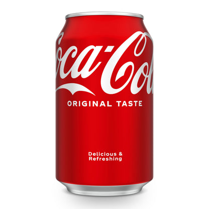 Coca-Cola Soda Soft Drink Fridge Pack Cans, 12 fl oz, 12 Pack | Carbonated drink with classic cola flavor