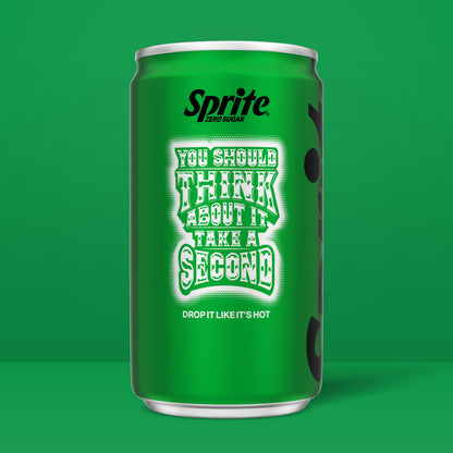 Sprite Lemon-Lime Caffeine-Free Soda Soft Drink Cans, 12 fl oz, 12 Pack | Fridge pack, naturally flavored soft drink, carbonated