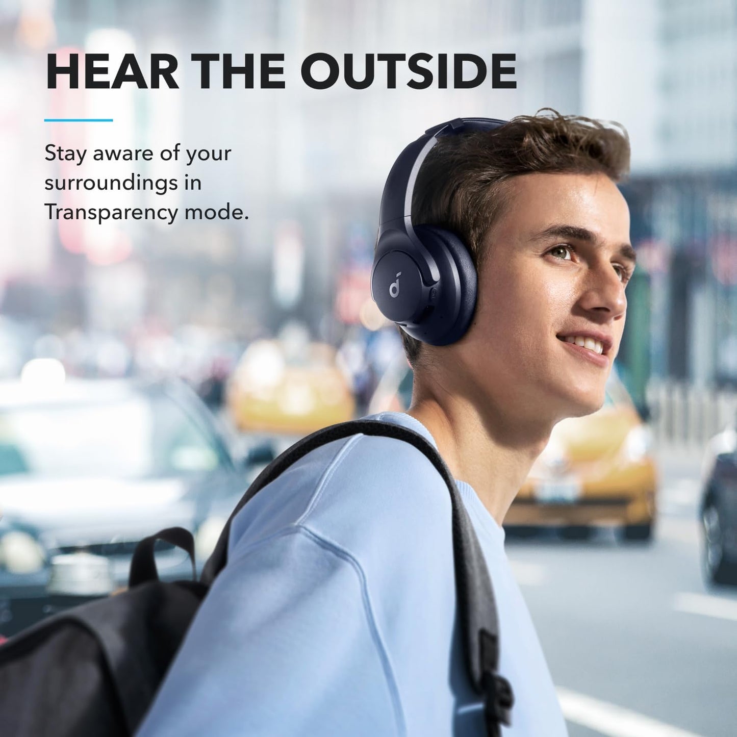 Soundcore by Anker Q20i Hybrid Active Noise Cancelling Wireless Headphones