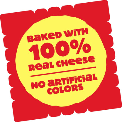 Cheez-It Cheese Crackers, Baked Snack Crackers, Lunch Snacks, Party Size, Original, 25oz Box (1 Box)
