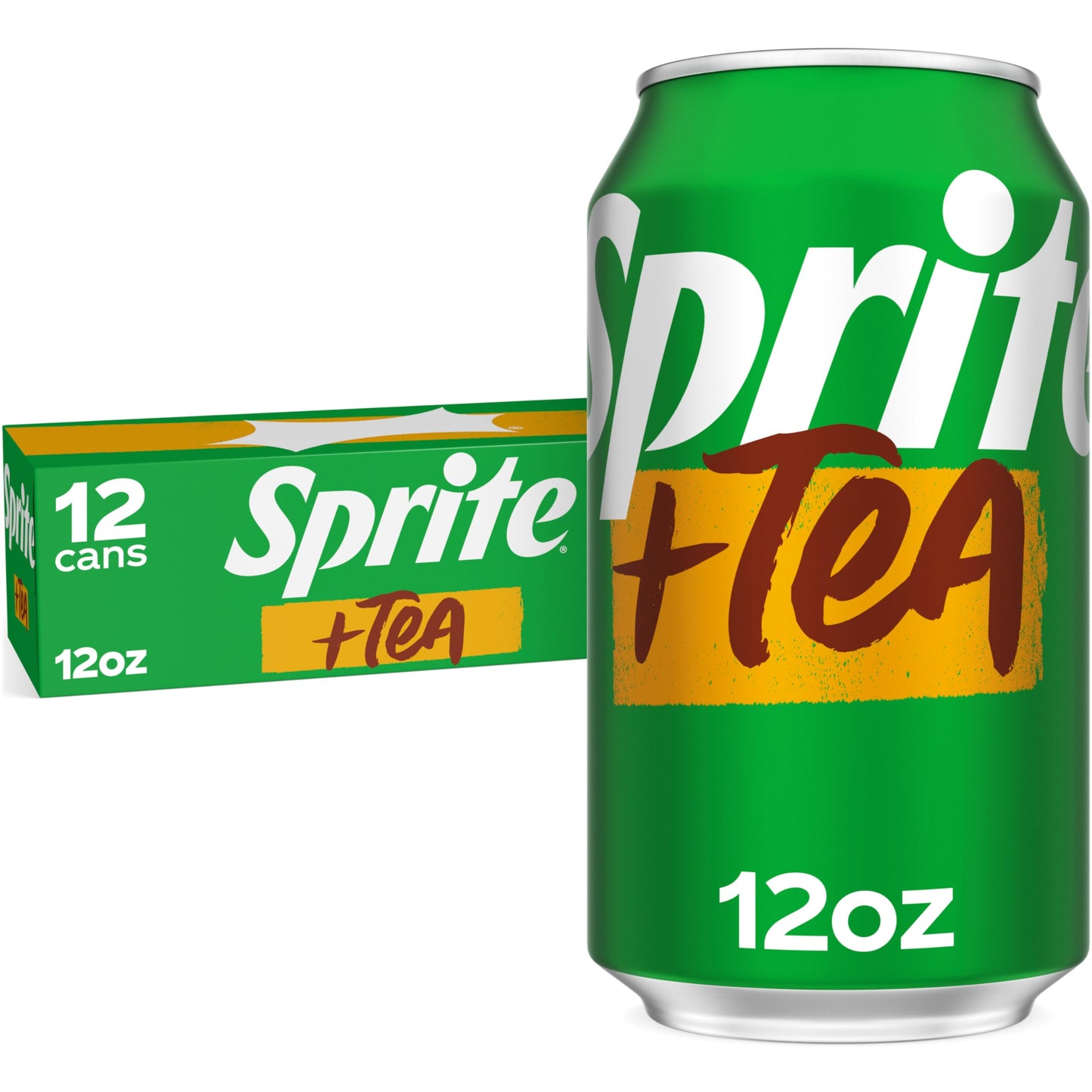 Sprite Lemon-Lime Caffeine-Free Soda Soft Drink Cans, 12 fl oz, 12 Pack | Fridge pack, naturally flavored soft drink, carbonated