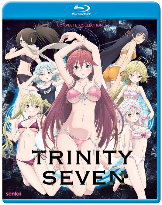 Trinity Seven: The Complete Series Collection | Anime DVD/Blu-ray (English Dub & Sub)