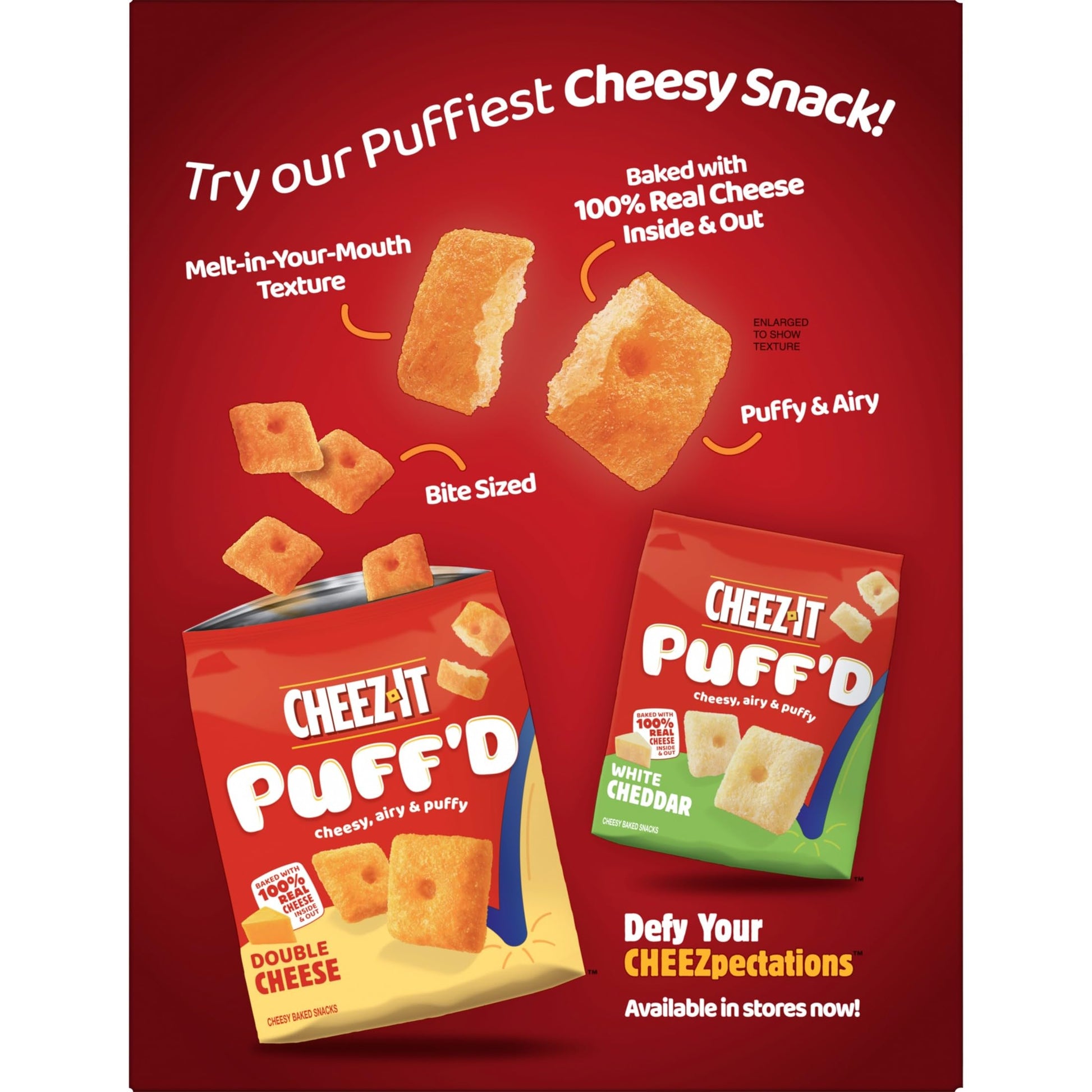 Cheez-It Cheese Crackers, Baked Snack Crackers, Lunch Snacks, Party Size, Original, 25oz Box (1 Box)