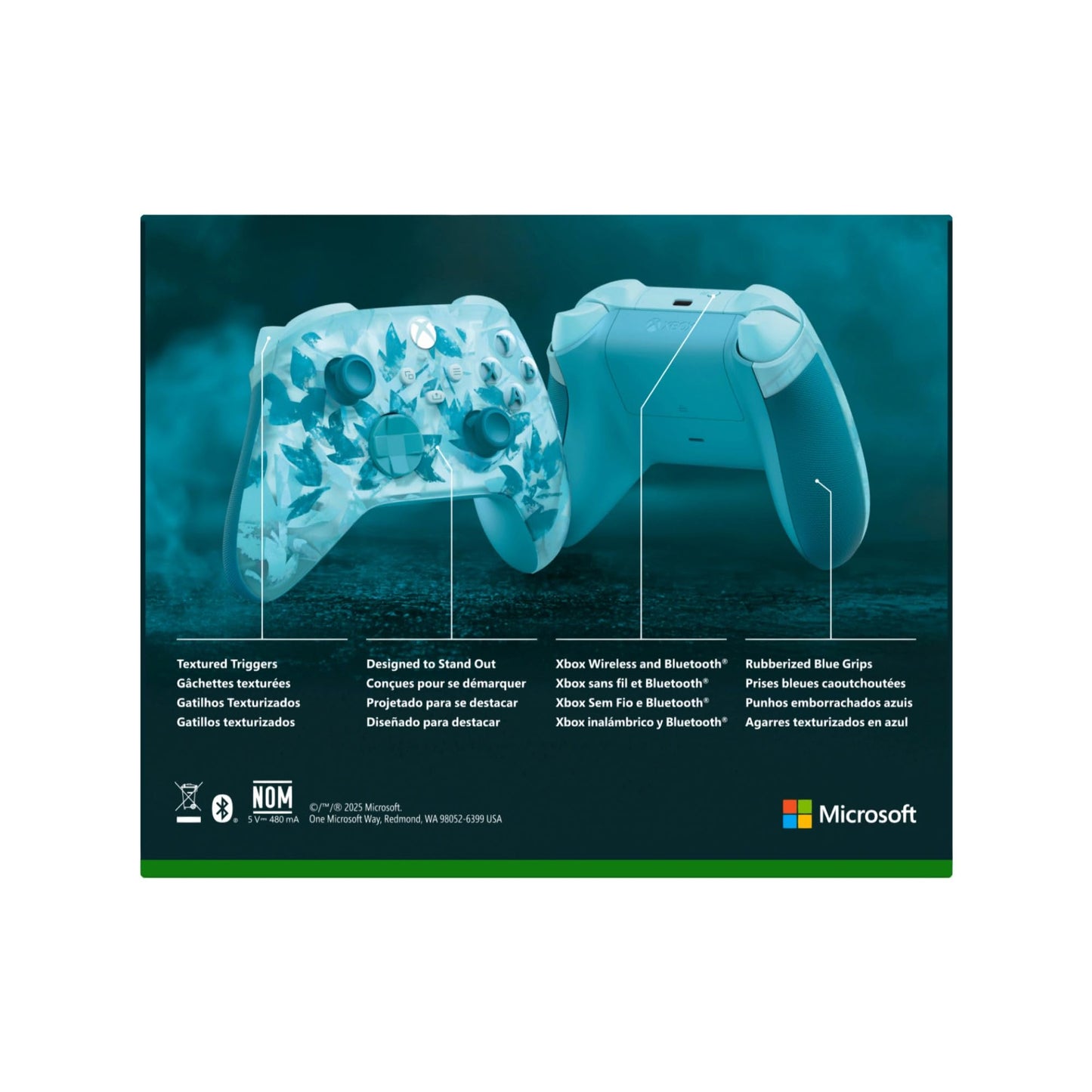 XBOX Wireless Gaming Controller | Carbon Black | Console, PC, & Cloud Devices | Textured Grip | Wireless, Bluetooth, USB-C Connectivity