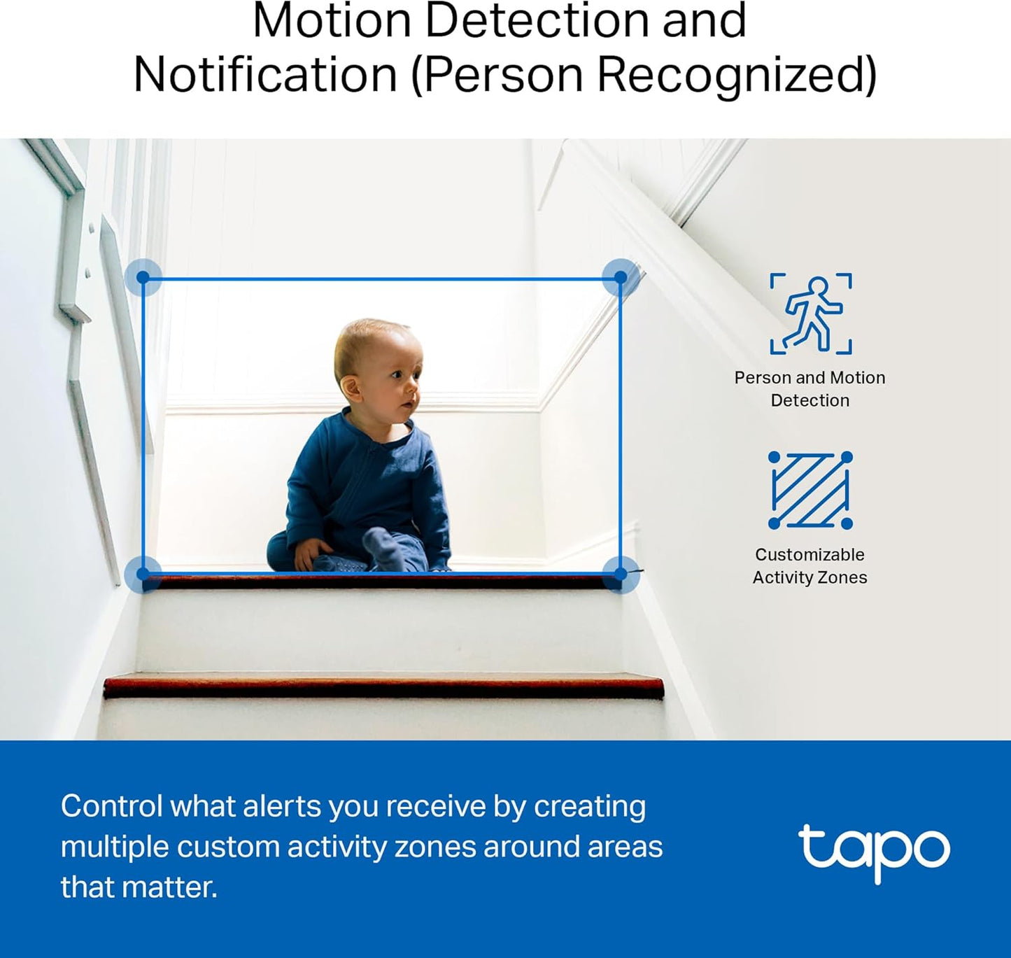 TP-Link Tapo 1080P Indoor Security Camera for Baby Monitor, Dog Camera w/Motion Detection, 2-Way Audio Siren, Night Vision, Cloud & SD Card Storage, Works w/Alexa & Google Home (Tapo C100)