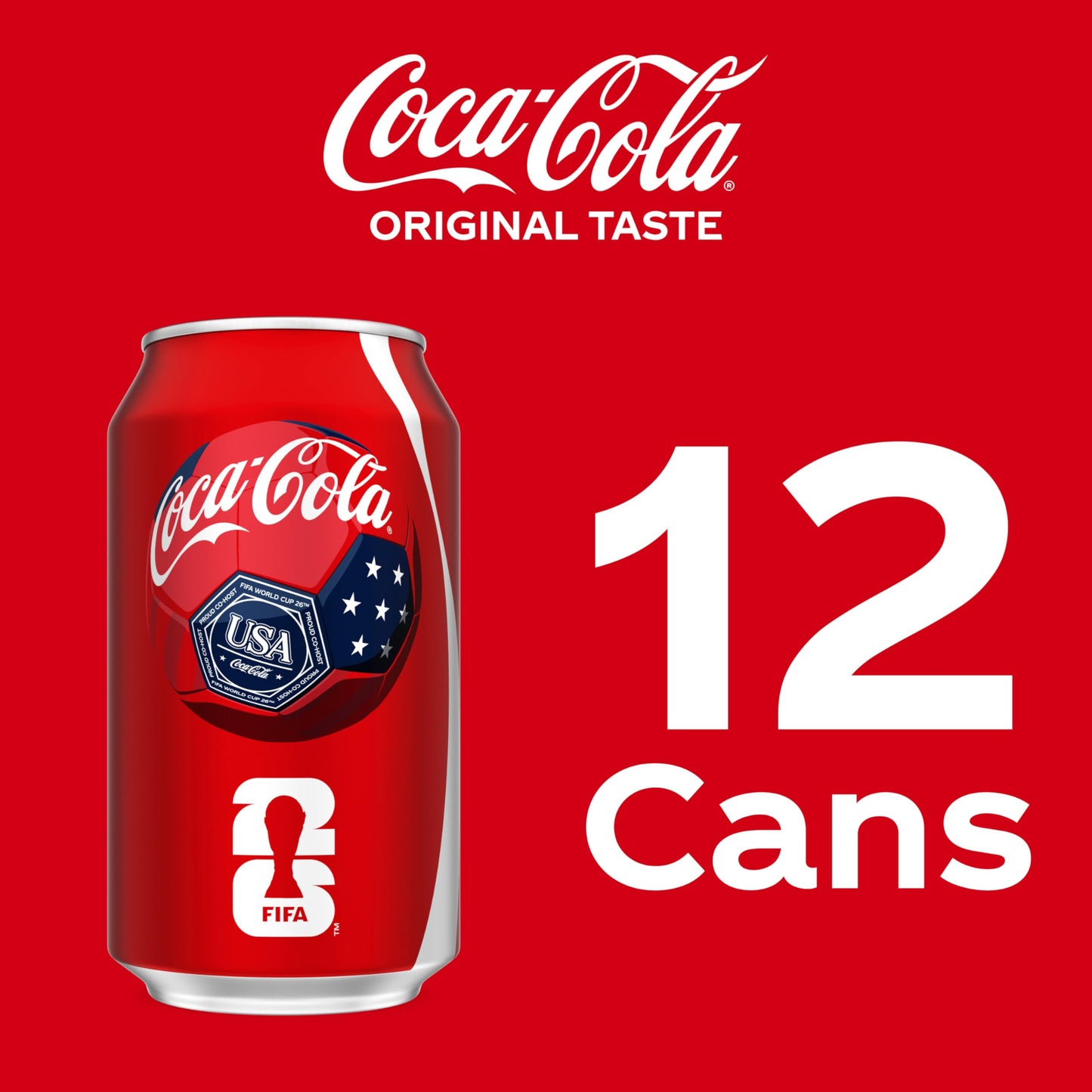 Coca-Cola Soda Soft Drink Fridge Pack Cans, 12 fl oz, 12 Pack | Carbonated drink with classic cola flavor