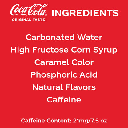 Coca-Cola Soda Soft Drink Fridge Pack Cans, 12 fl oz, 12 Pack | Carbonated drink with classic cola flavor