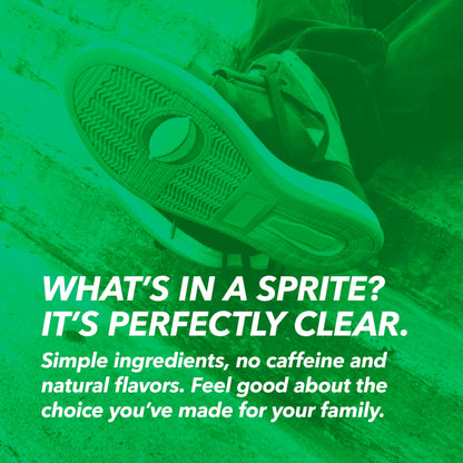 Sprite Lemon-Lime Caffeine-Free Soda Soft Drink Cans, 12 fl oz, 12 Pack | Fridge pack, naturally flavored soft drink, carbonated