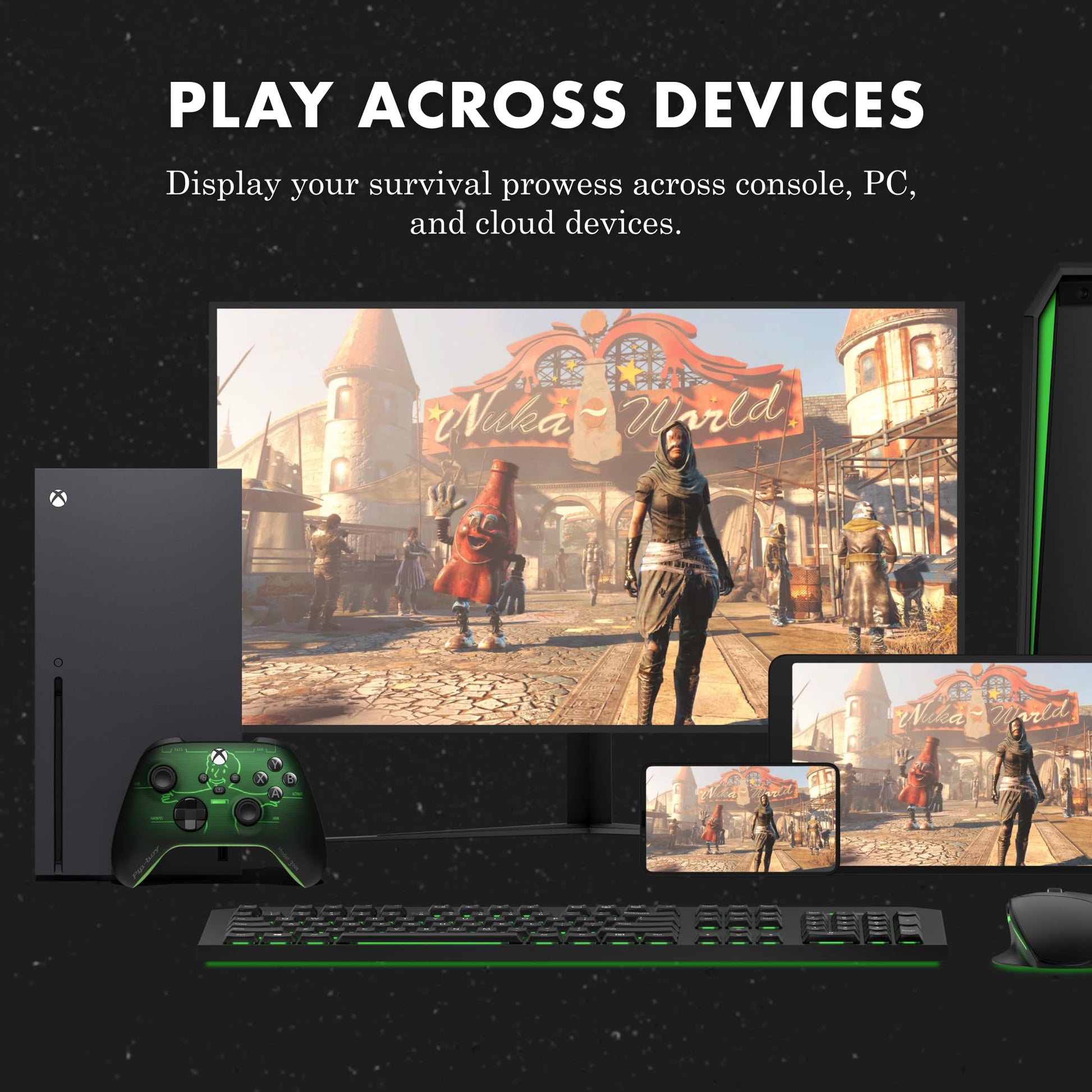 XBOX Wireless Gaming Controller | Carbon Black | Console, PC, & Cloud Devices | Textured Grip | Wireless, Bluetooth, USB-C Connectivity