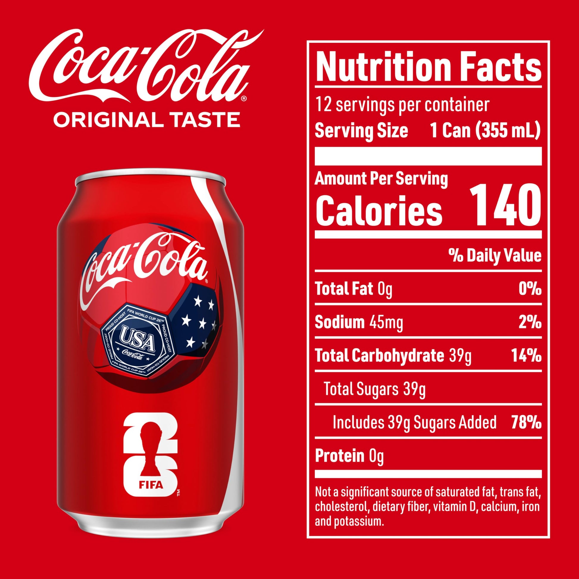 Coca-Cola Soda Soft Drink Fridge Pack Cans, 12 fl oz, 12 Pack | Carbonated drink with classic cola flavor