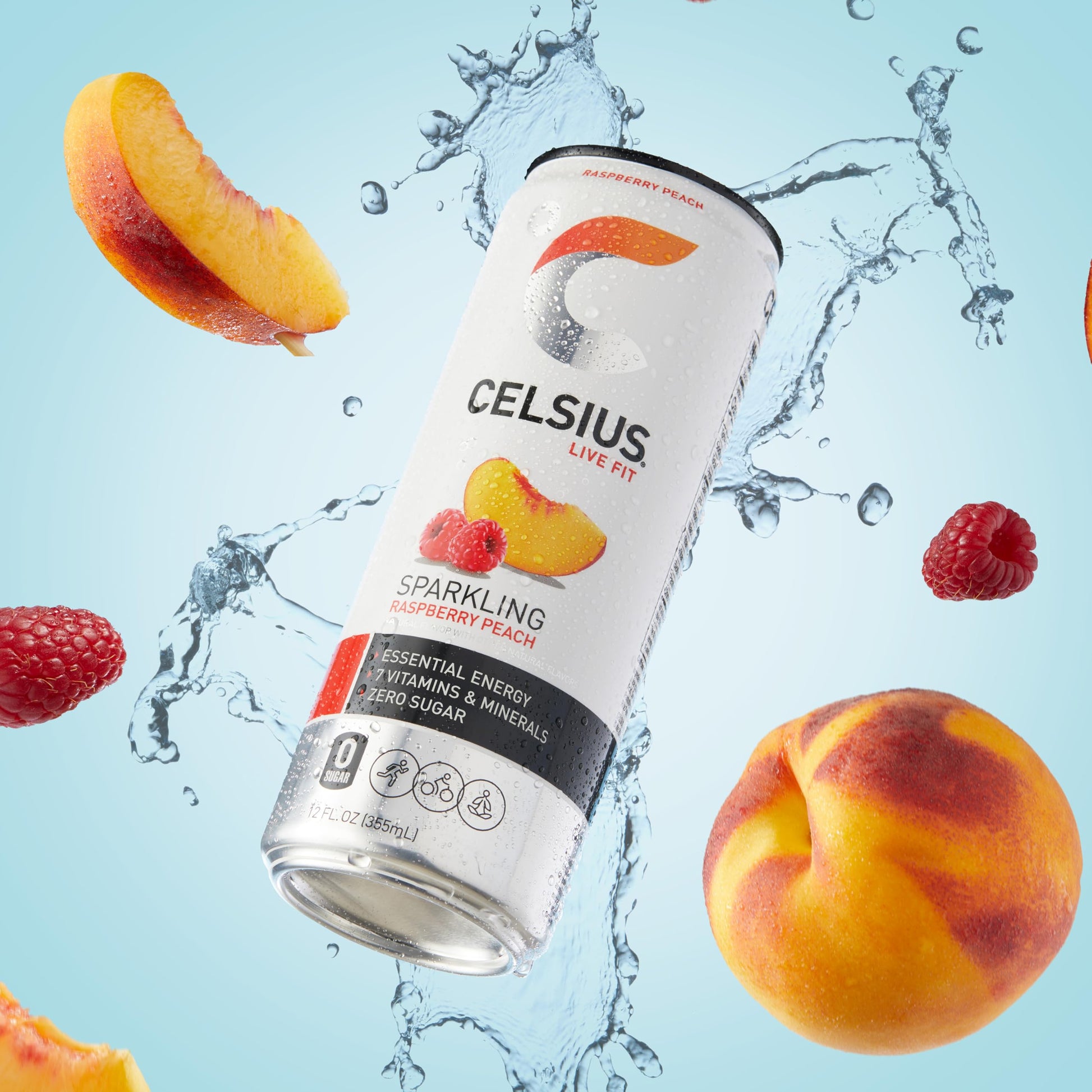 CELSIUS Assorted Flavors Official Variety Pack, Functional Essential Energy Drinks, 12 Fl Oz (Pack of 12)